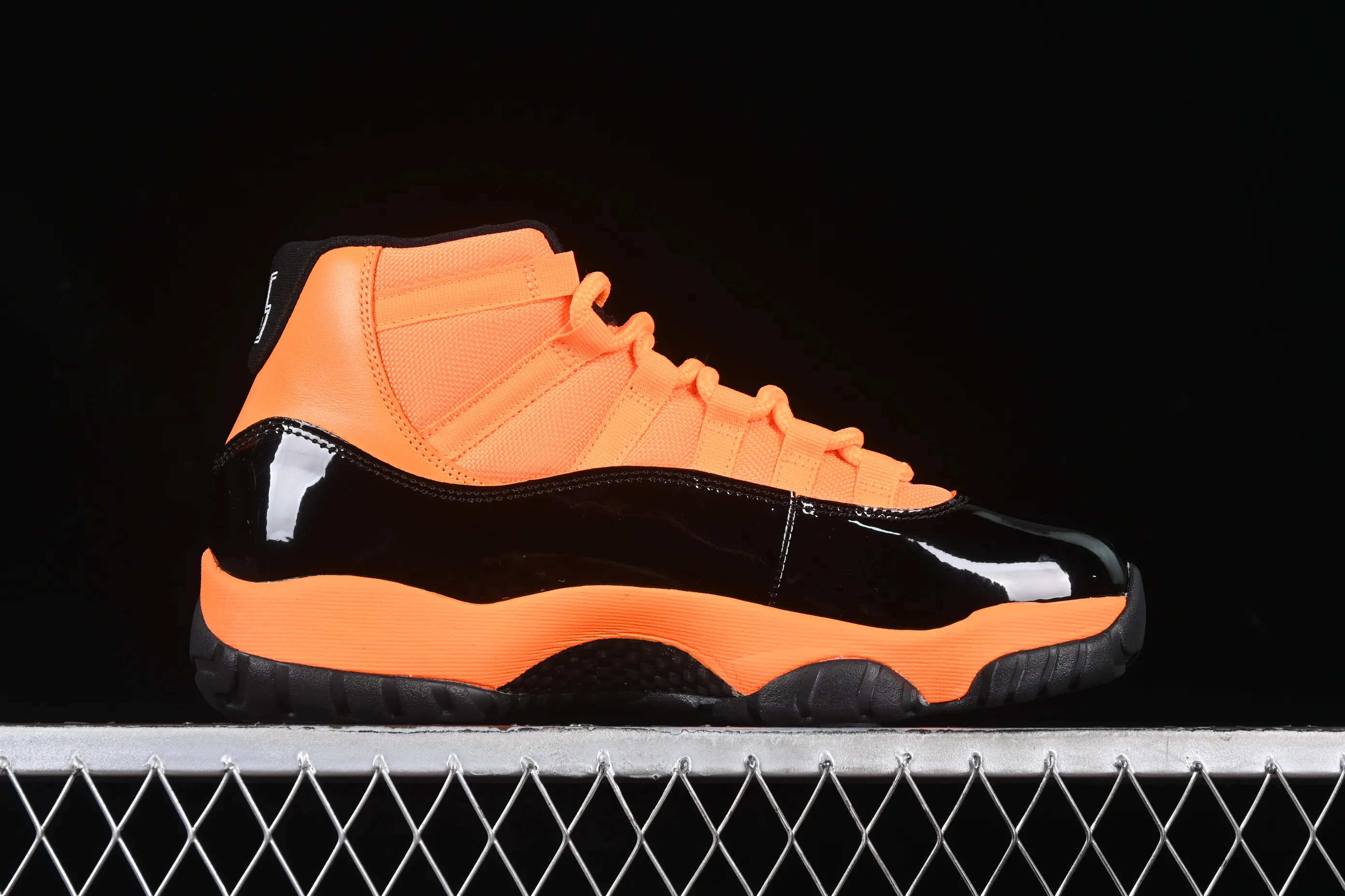 All categories Air Jordan Jordan series basketball shoes Air Jordan 11 Air Jordan 11 Retro AJ11 Joe 11 black orange high-top basketball shoes CT8012-800